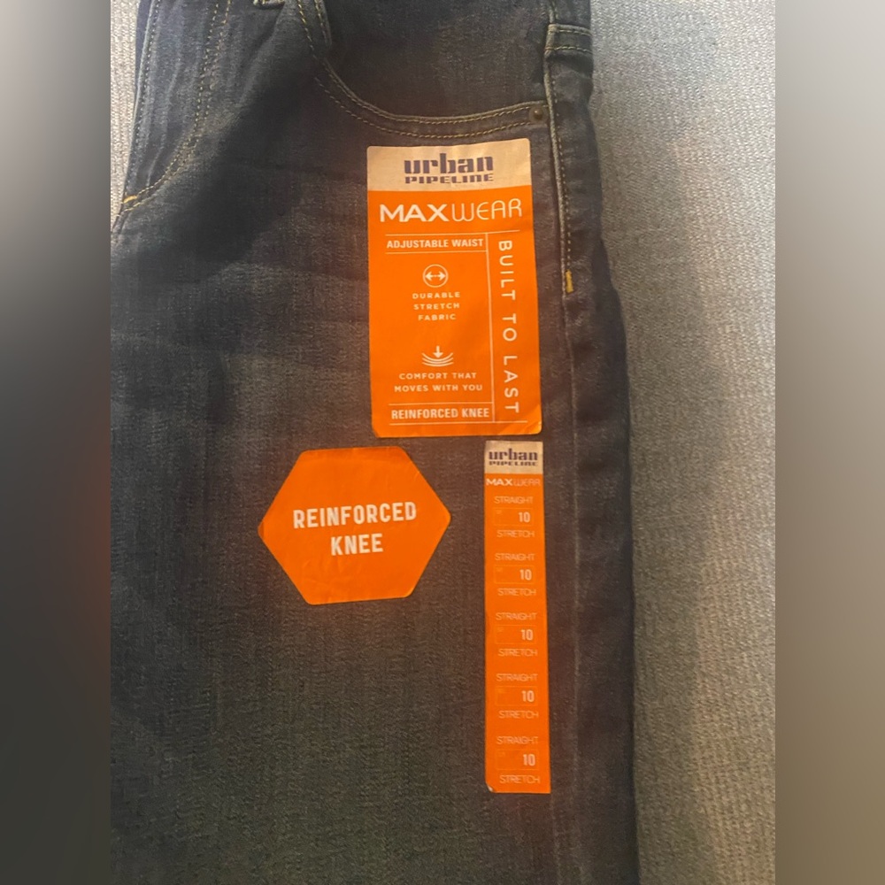 Boys, urban pipeline, jeans, size 10